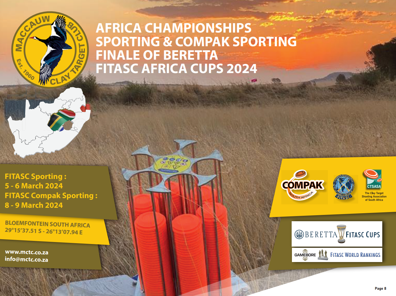 FITASC African Sporting Championships 2024 CPSA